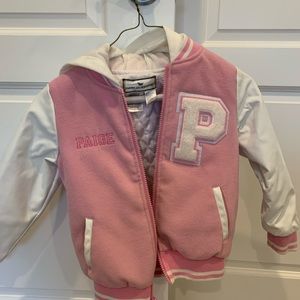 Girls size 6 Varsity style jacket